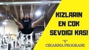 'V CIKARMA PROGRAMI | KIZLARIN EN SEVDIGI KAS !!!'