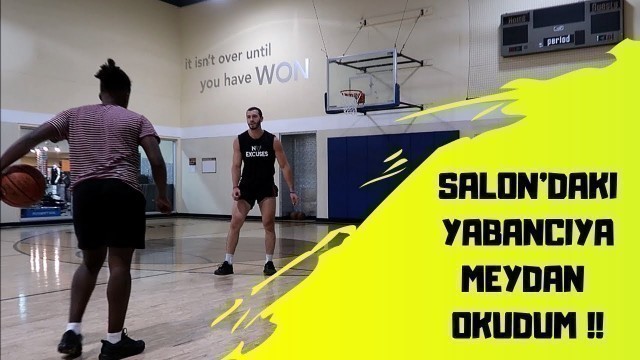 'Rastgele biriyle 1V1 YAPTIM .. (ANLATIMLI Basketbol)'