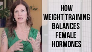 'Weight Training for Women Balances Hormones w/ Dr. Tyna Moore'