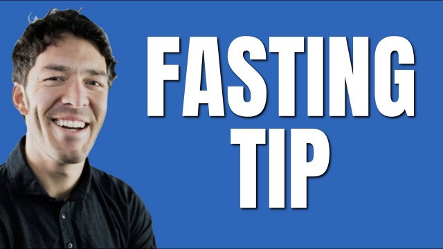 'How to Initiate a Prolonged Fast | Fasting Tip from Mike Mutzel on High Intensity Health'