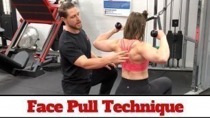 'Face Pull Technique 101 (Delt & Back Hypertrophy)'