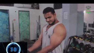 'Intense 5 Minute Biceps with 2 Dumbles | Bangla Fitness tips'