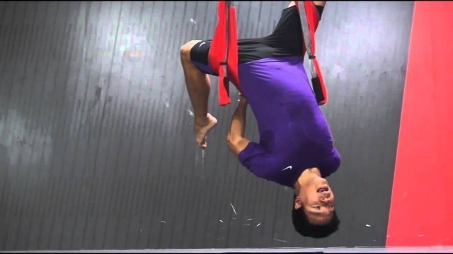 'Fitness First Aerial Yoga'