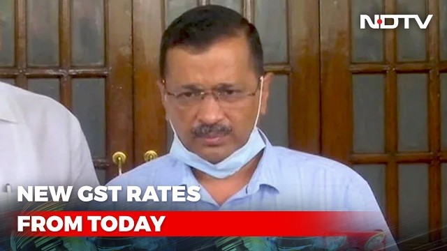 'Arvind Kejriwal To Centre: \"Withdraw GST On Pre-Packed, Labelled Food Items\"'