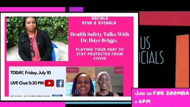 'Virtual Hangout & Fitness'