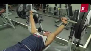 'Fitness First Bench Press with #PHVolcanoes'