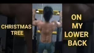 '#becrazyfitness #JPS #back                            Christmas Tree 