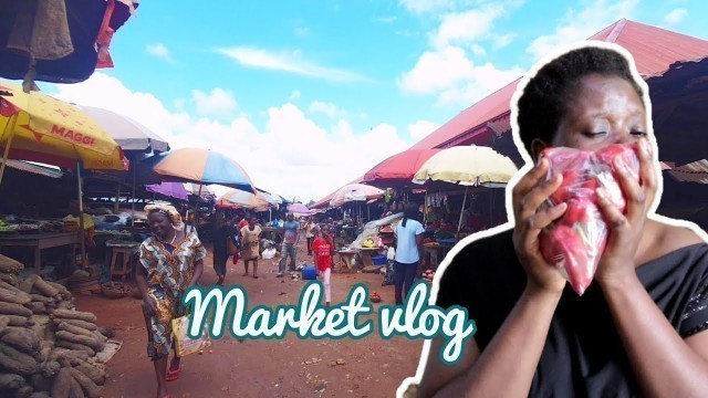 'Market vlog || Cost of food items in BENIN CITY || mid-monthly shopping for a family of 5.'