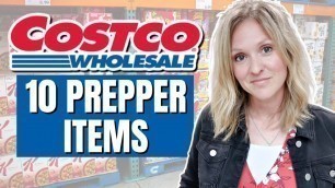 '10 Prepper Items you NEED to buy at Costco | Emergency Food Storage'