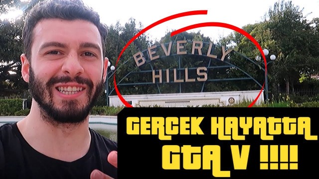 'GTA 5\'in SOKAKLARINA GİTTİK! || Michael’in EVİ’ni Buldum! (Abd’nin en zengin yeri)'