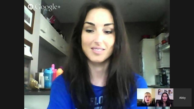 'Live Hangout On Air with fitness model Abby Pell & Renee Watters'