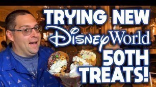 'NEW 2022 50th Anniversary Food Items at Disney World'