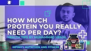 'How Much Protein You REALLY Need Per Day? | Bangla Health and Fitness Tips | Muhammad Hemal'