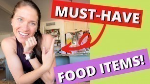 'Must-have Food Items in Your Kitchen'