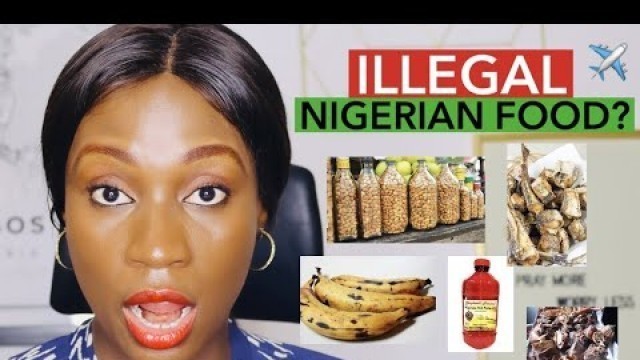 'DO NOT travel with NIGERIAN FOOD ITEMS ❌ (until you watch this video) | Sassy Funke'