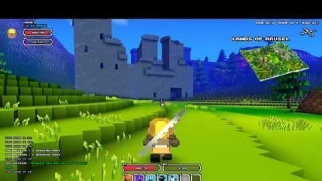 'cube world CASTELO+PET+LEVEL UP TENSO+ CUBE PIRATA'