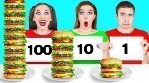 '1, 10 or 100 Layers of Food Challenge by Multi DO'