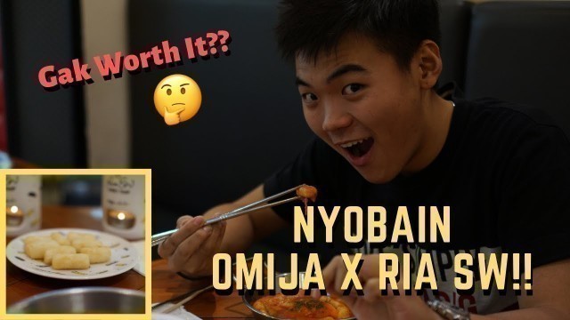 'REVIEW OMIJA x RIA SW Korean Street Food TTEOKKI and TTEOKBOKKI #MamamYuk'