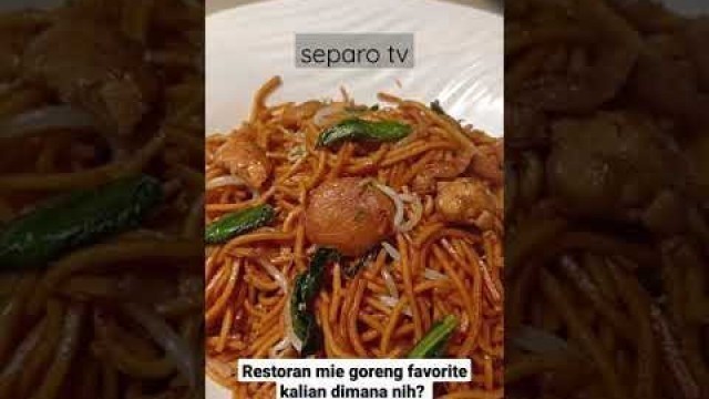 'Restoran Mie Goreng Favorite #Short #ResepMieGoreng'