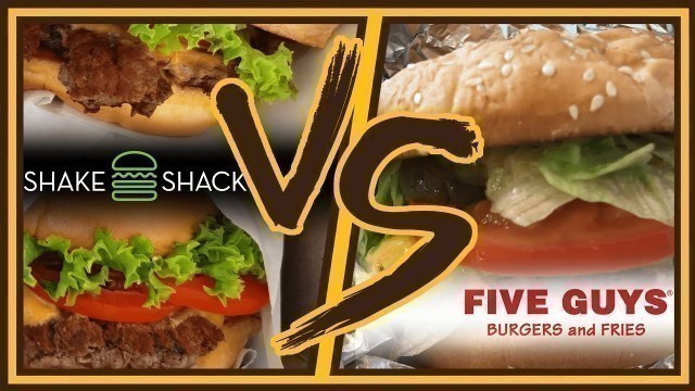 'Shake Shack VS Five Guys Singapore REVIEW 2020! | Best Fast Food Burger & Milkshake in Singapore?'