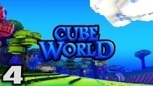 'Cube World - Surviving The Night - Let\'s Play Cube World Gameplay Ep 4'