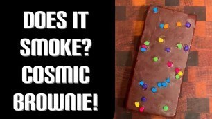 'Can you Smoke a COSMIC BROWNIE? #shorts'