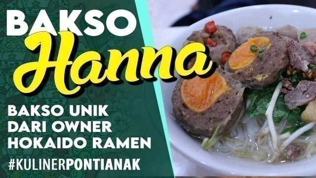 'Ngueng Ngueng (suara Ria SW) - Warung Bakso Hanna | Pontianak Streetfood'