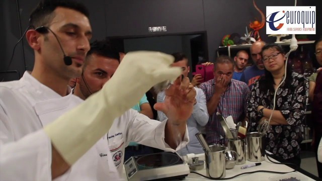 '3 Michelin Star Pastry Chef Giuseppe Amato Masterclass @ Euroquip'