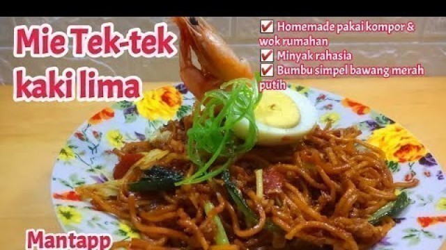 'Resep Mie Goreng Enak Ala Pedagang Kaki Lima Pinggir Jalan | Resep mie kekinian untuk dijual cemilan'