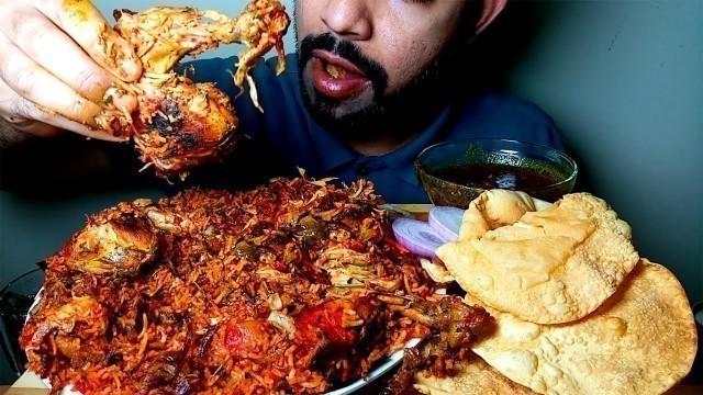 'CHICKEN BIRYANI AND GRAVY EATING SHOW|BIG BITES|FOOD EATING VIDEOS'