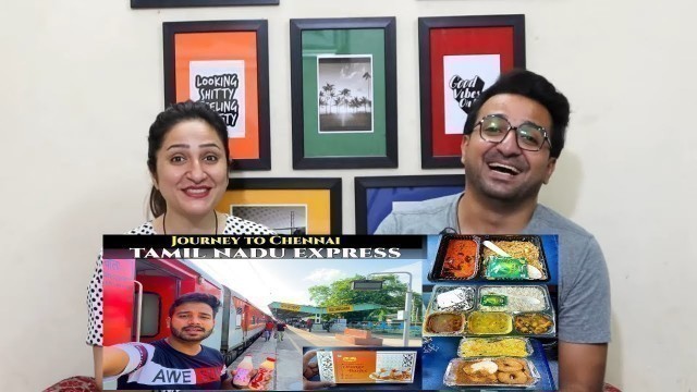 'Pak Reacts to Most PREMIUM train to South India food of all stations Coverd | Tamil Nadu express'