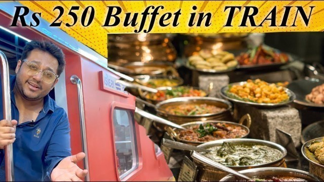 'Rs 250 Unlimited Buffet in Train | Surat Food Tour'