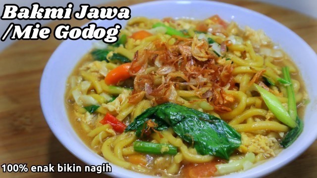 'RESEP BAKMI JAWA / MIE GODOG JAWA | UENAKKK POLLL WAJIB COBA'