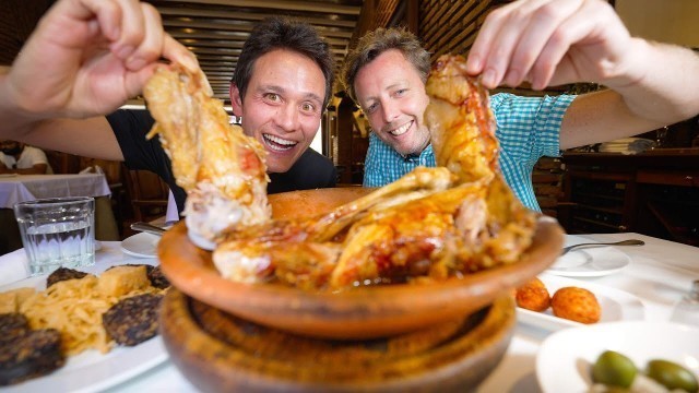 'Spanish Food Tour - ULTIMATE FOOD TOUR in Madrid!! Best Restaurants + Tapas in Spain!!'