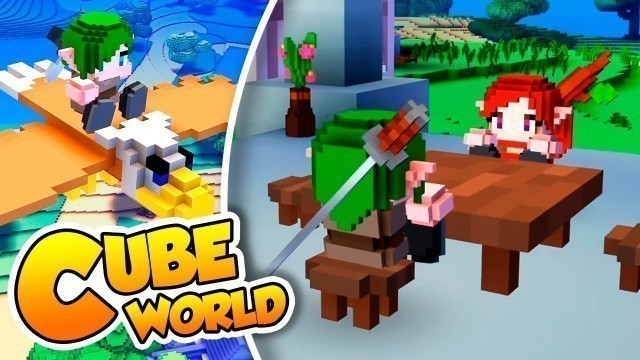 '¡Vuelven las aventuras! - #01 - Cube World (PC) DSimphony y Naishys'