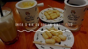 'OMIJA X RIA SW || KOREAN STREET FOOD'