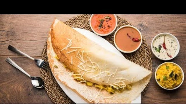 'Masala Dosa banane ki vidhi - sanjeev kapoor recipes, nisha madhulika, bharatzkitchen HINDI'