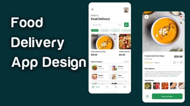 'Best 20 Food Delivery app UI Design 2020 | Food Delivery app design for your  UI inspiration'