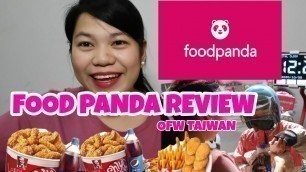 'FOODPANDA REVIEW | FOOD PANDA TAIWAN  | FOOD PANDA APPS | BEST FOOD DELIVERY IN TAIWAN | OFW TAIWAN'