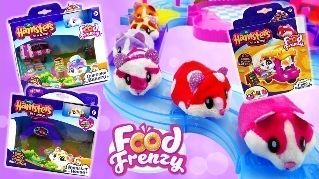 'Hamsters in a House Food Frenzy Cupcake Bakery Food Scooter and Hamster House Review'