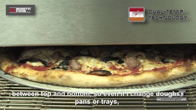 'Moretti Forni serieT T64E - Benchtop Conveyor Oven - Part 2 - Functionality'