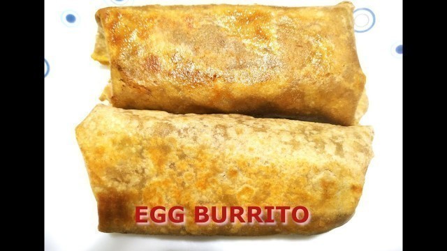 'EGG BURRITO | EGG ROLL | BURRITO | TASTY FOOD WORLD | PERFECT BREAKFAST RECIPE'