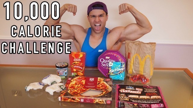 '10,000 Calorie Challenge | EPIC Cheat Day | Man V Food'