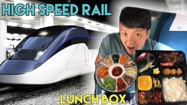 'Korean LUNCH BOX on High Speed Train & Busan Food Adventure'