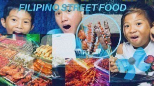 'FILIPINO STREET FOOD MUKBANG ( ISAW, DUGO, BILOG BILOG NA EWAN, DAY OLD NA MAY BUHOK)'