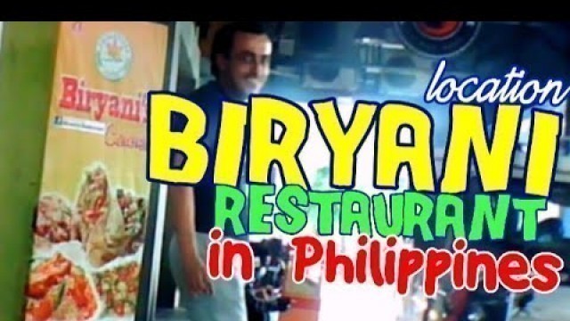 'Manila Delicious Biryani Restaurant in Philippines | Arabic foods location | Halal'