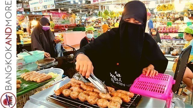 'HALAL Street Food Market │ Muslim Market In BANGKOK'