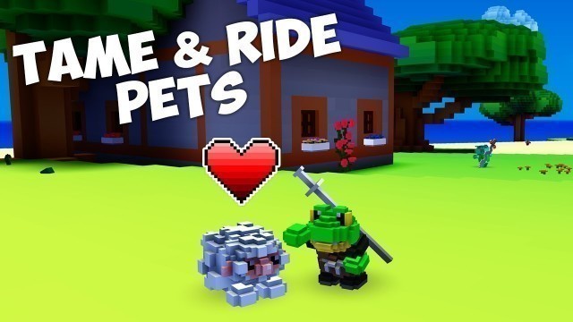 'Cube World | How To Tame & Ride a Pet!'