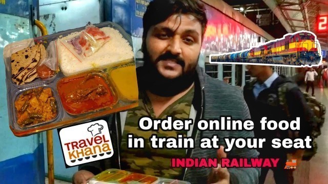 'How to Order Online Food in Train at your seat