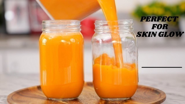 'MAKE MY SKIN GLOWING JUICE WITH ME! - QUICK & EASY - ZEELICIOUS FOODS'